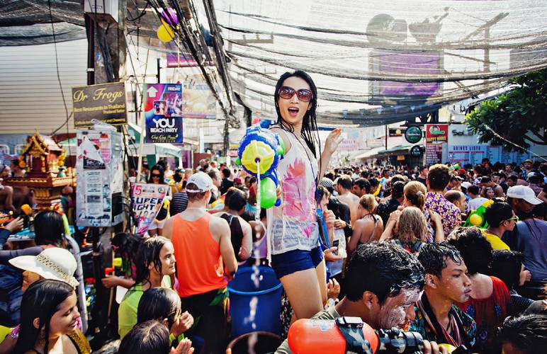 Tayland’da yeni yıl Songkran ile Nisan ayında kutlanır