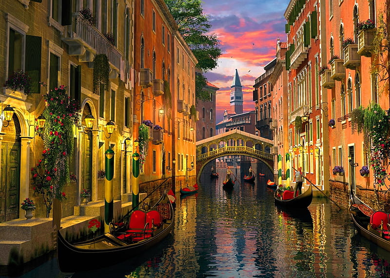 Lido di Venezia Plajları 2 Kanallar Şehri Romantik Venedik