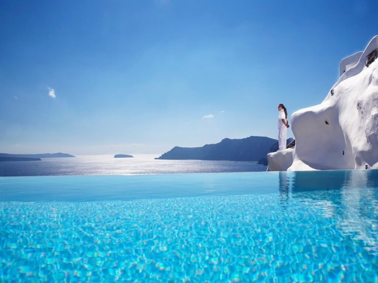 Santorini’de bulunan en sıra dışı otel: Katikies 2 @Dış Manzara